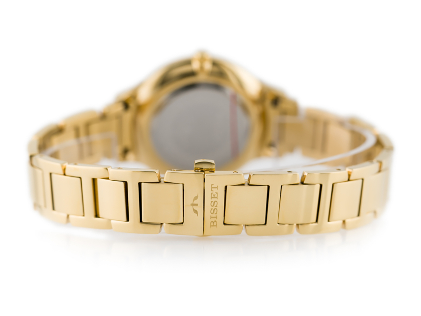 BISSET BSBE45 WOMEN'S WATCH - gold (zb551d)