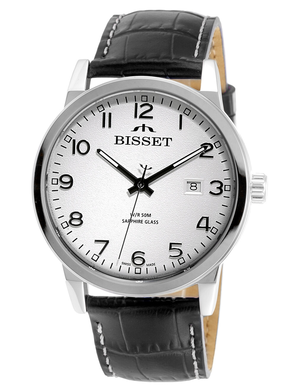 BISSET BSCE62 MEN'S WATCH - SAPPHIRE GLASS + BOX