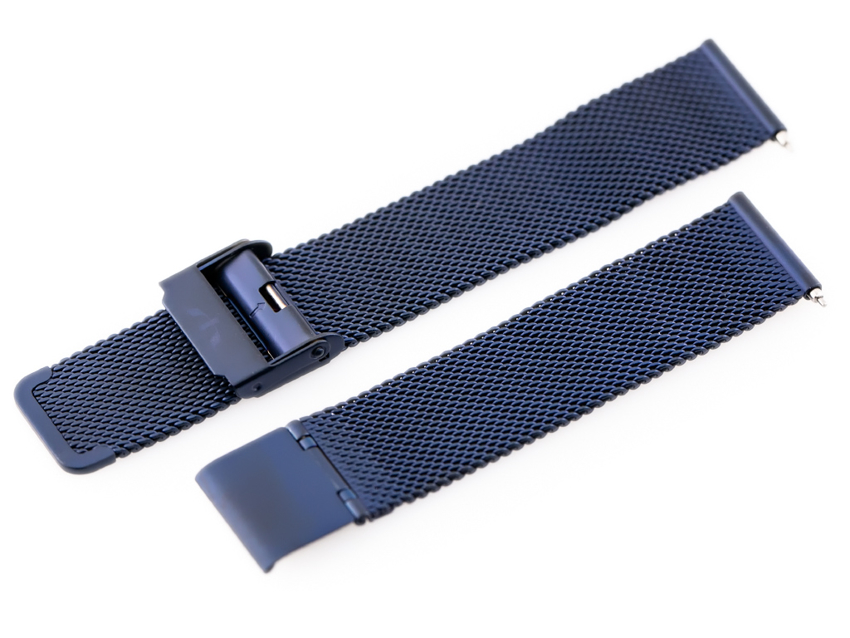 Bisset bracelet (bb009d) - navy blue 18mm