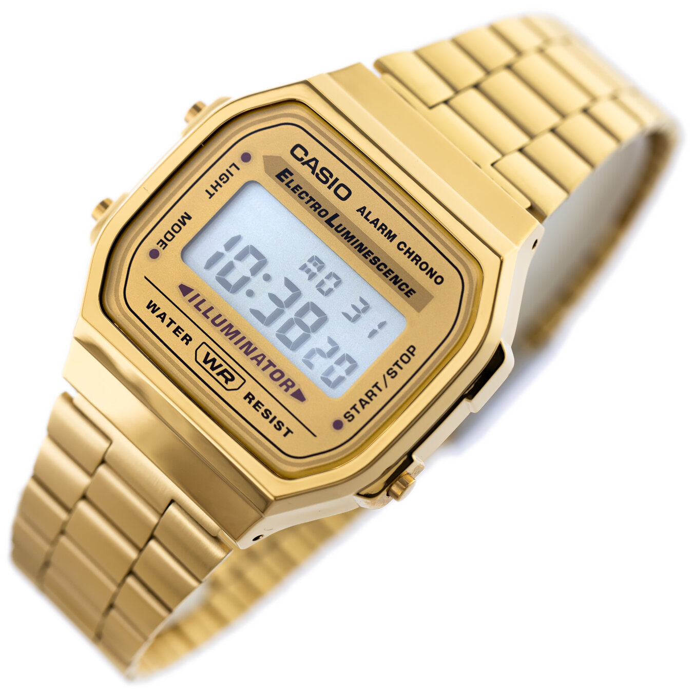 CASIO A168WG-9W UNISEX WATCH (zd088b) - CLASSIC + BOX