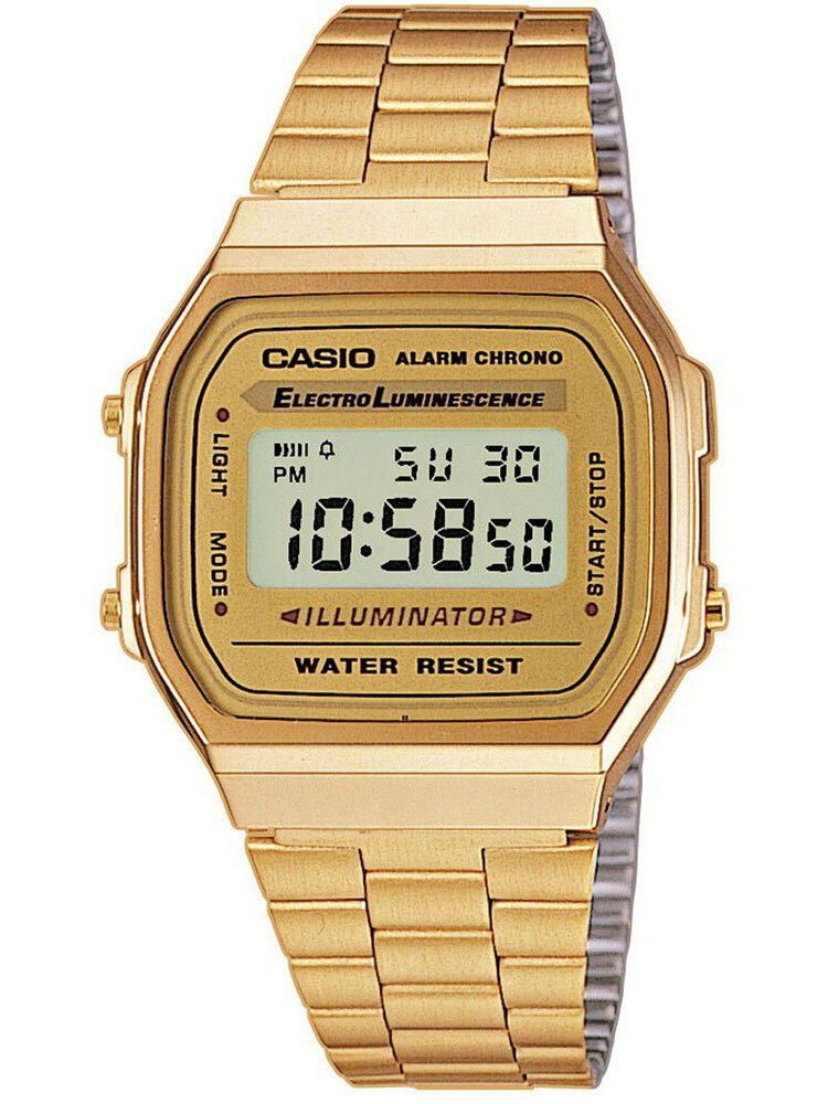 CASIO A168WG-9W UNISEX WATCH (zd088b) - CLASSIC + BOX