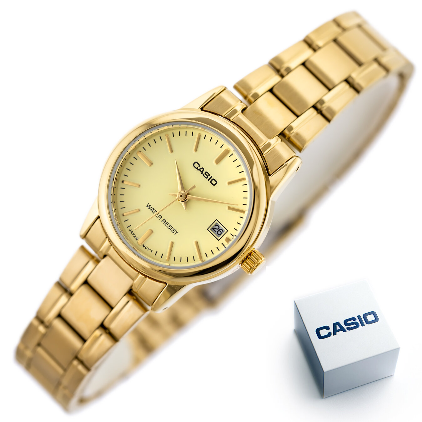 CASIO LTP-V002G-9AUDF WOMEN'S WATCH (zd587h) + BOX