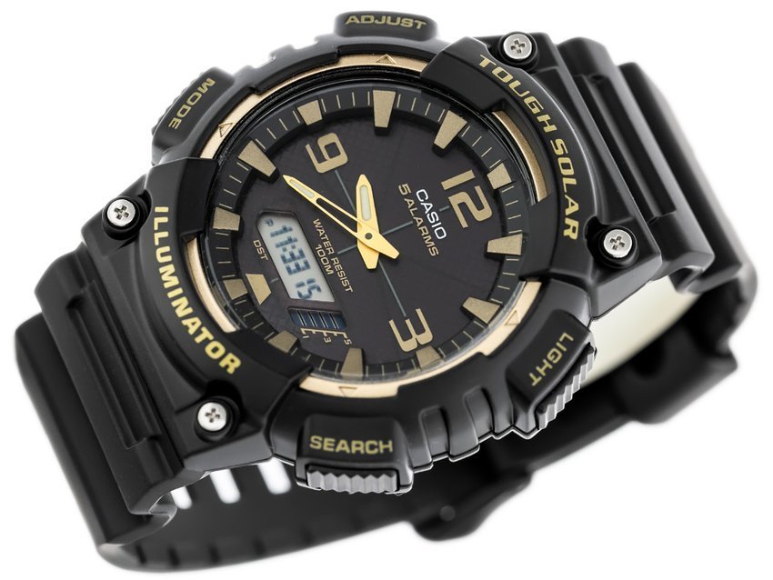 CASIO MEN'S WATCH AQ-S810W 1A3V (zd044i) - SOLAR POWERED + BOX