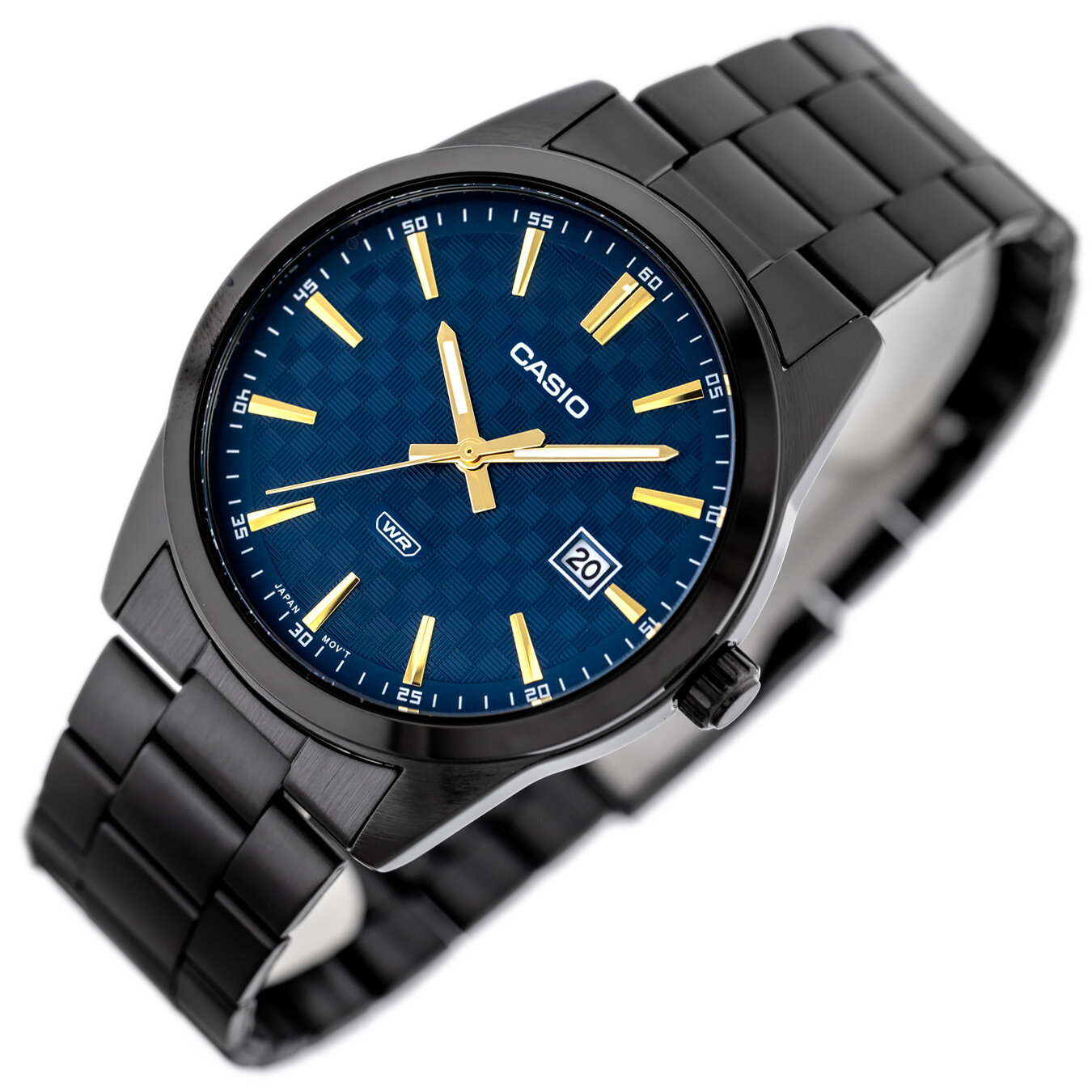 CASIO MEN'S WATCH MTP-VD03B-2A + BOX