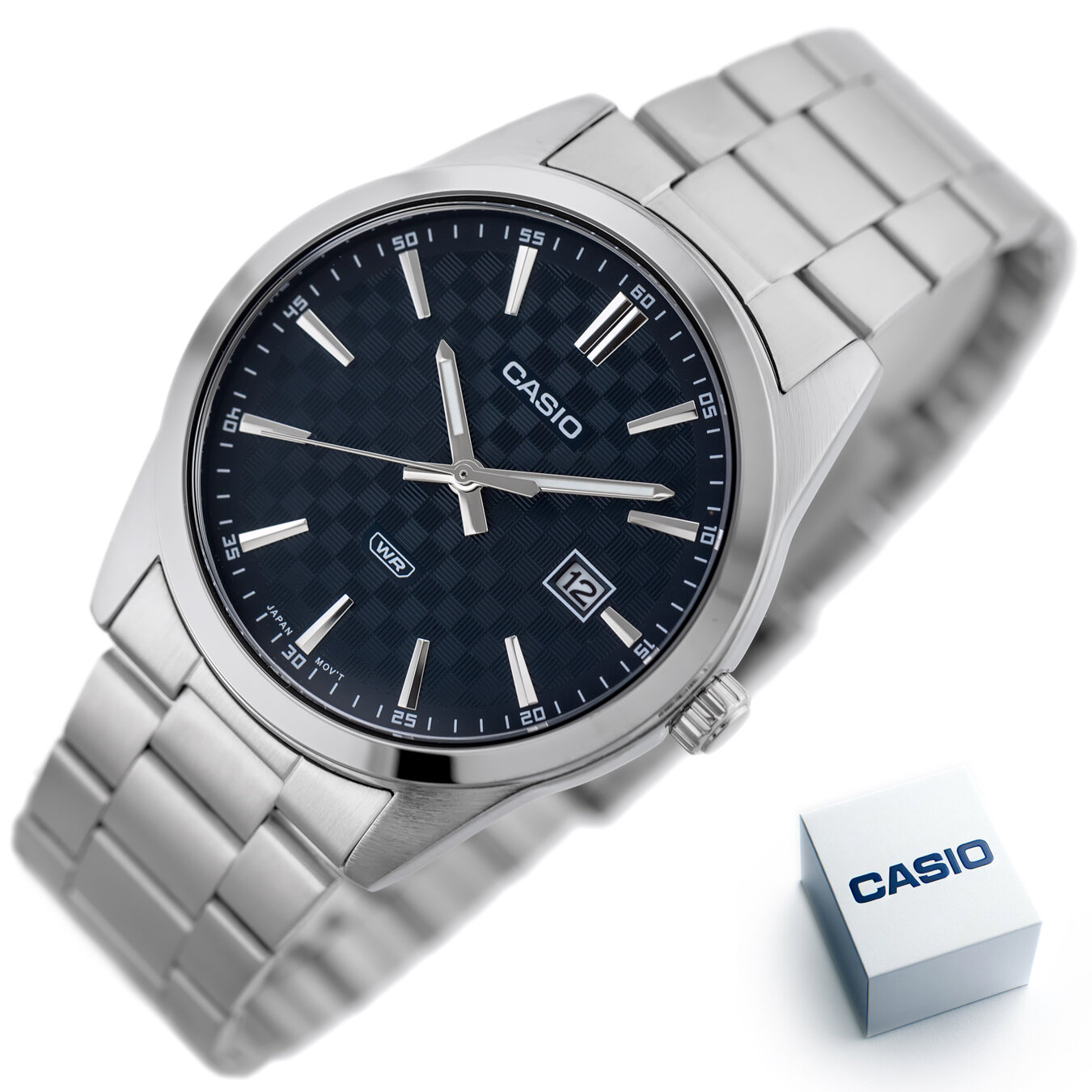 CASIO MEN'S WATCH MTP-VD03D-2A + BOX