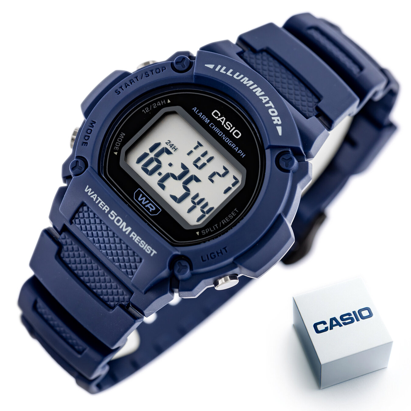 CASIO MEN'S WATCH W-219H-2A + BOX