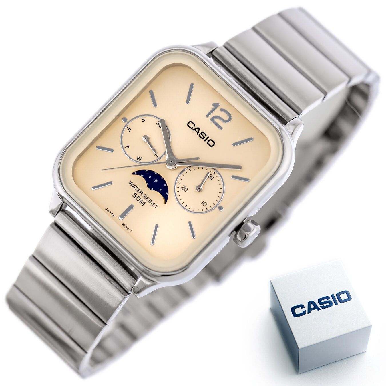 CASIO MTP-M305D-9A MEN'S WATCH + BOX