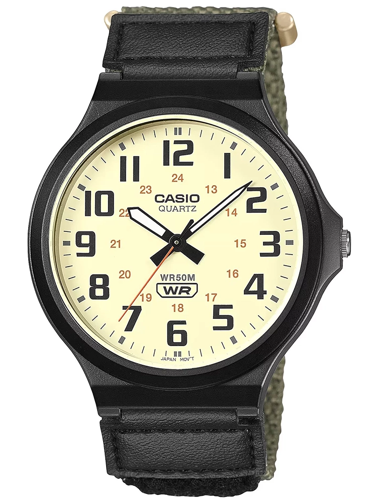 CASIO MW-240B-3B MEN'S WATCH + BOX