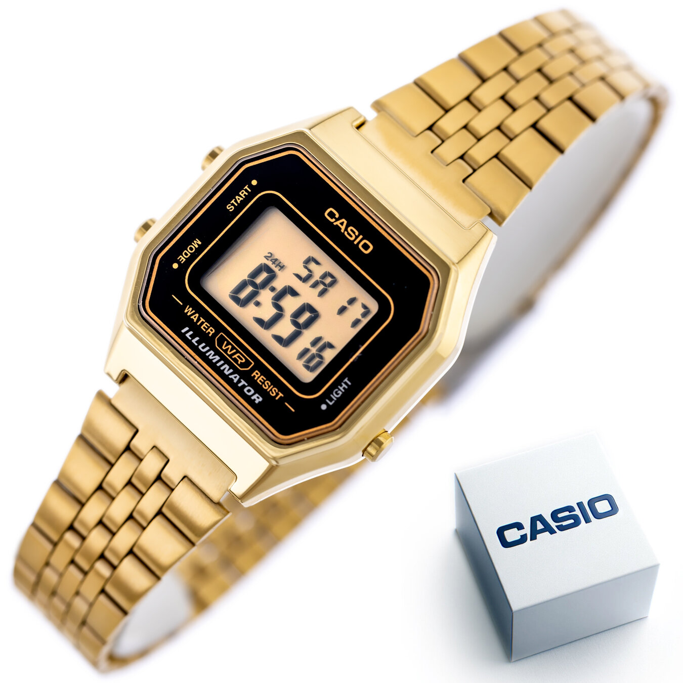 CASIO VINTAGE WOMEN'S WATCH LA680WEGA-1ER + BOX