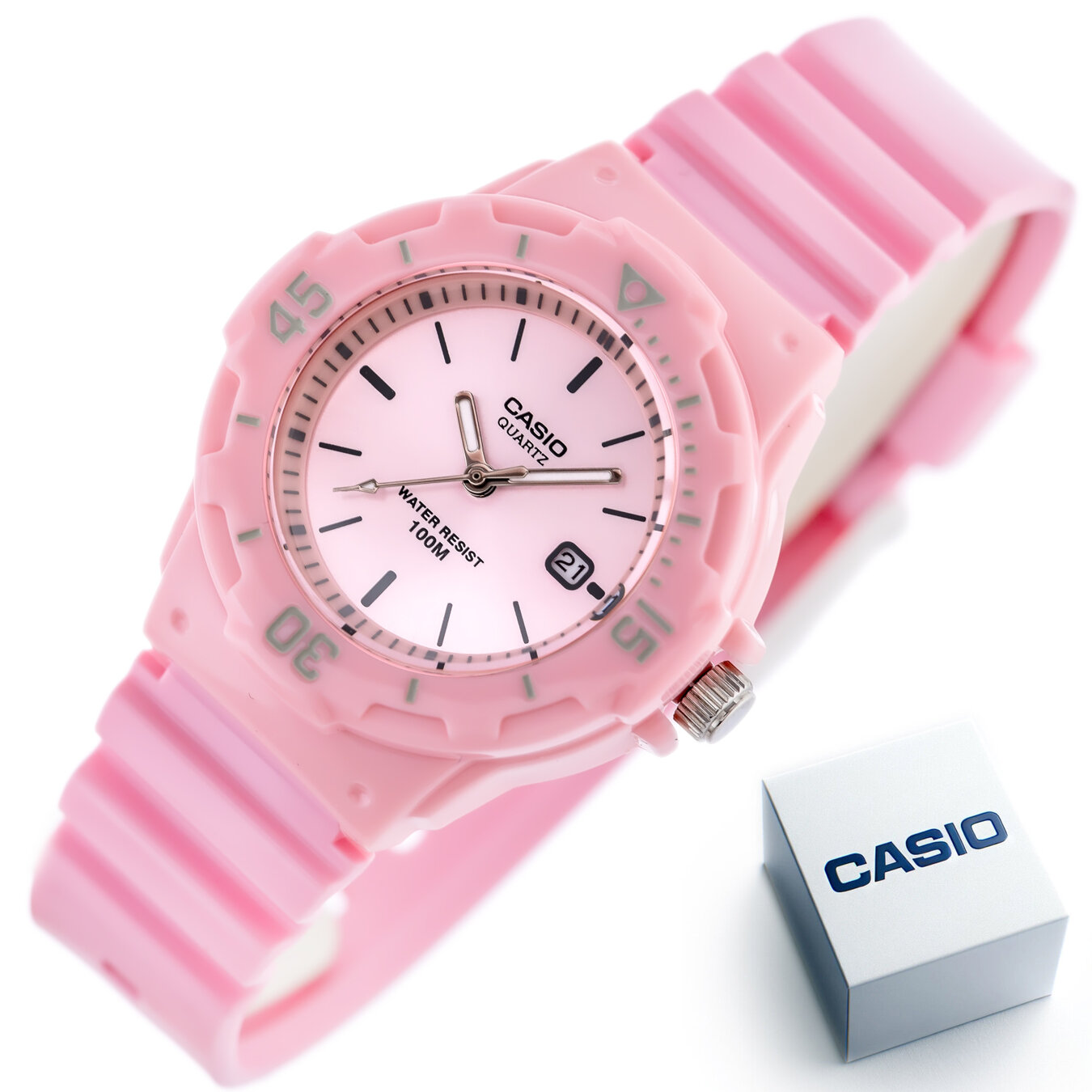 CASIO WOMEN'S WATCH LRW-200H 4E4VDF (zd557o) + BOX