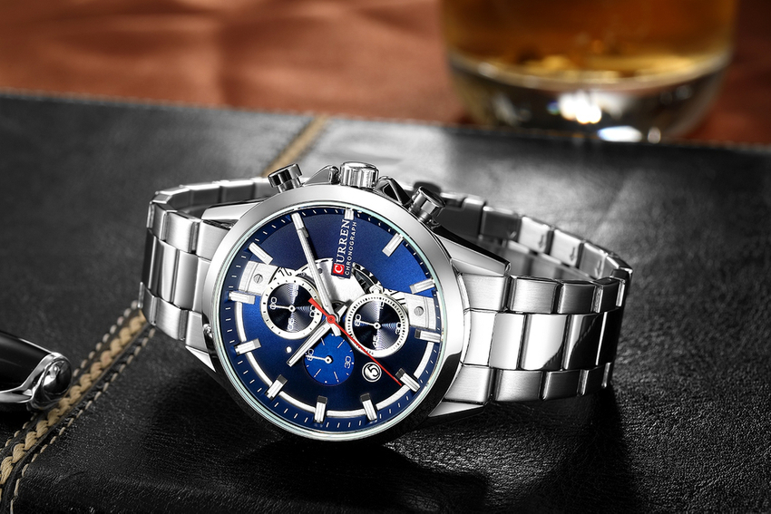 CURREN 8325 MALE WATCH (zc021a) - CHRONOGRAPH