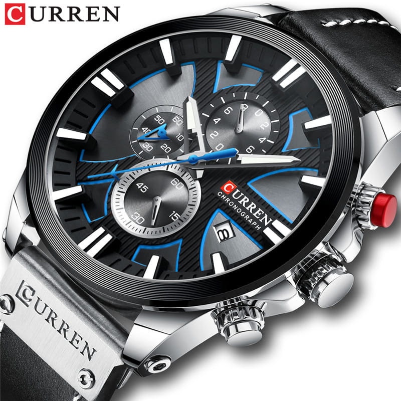 CURREN MEN'S WATCH 8346 (zc026a) - CHRONOGRAPH