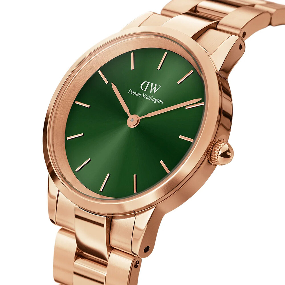 DANIEL WELLINGTON WOMEN'S WATCH DW00100419 Iconic Emerald 36mm + BOX