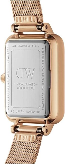 DANIEL WELLINGTON WOMEN'S WATCH DW00100527 - QUADRO (zw505j)