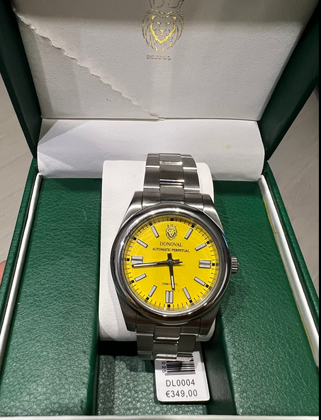 DONOVAL WATCHES SIMPSON AUTOMATIC WATCH + BOX DL0004 + BOX (zdo001d)