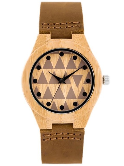 Drewniany zegarek (zx629a) - rozmiar damski