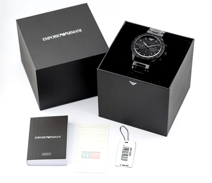 EMPORIO ARMANI MEN'S WATCH AR11241 - MARIO (zi017c)