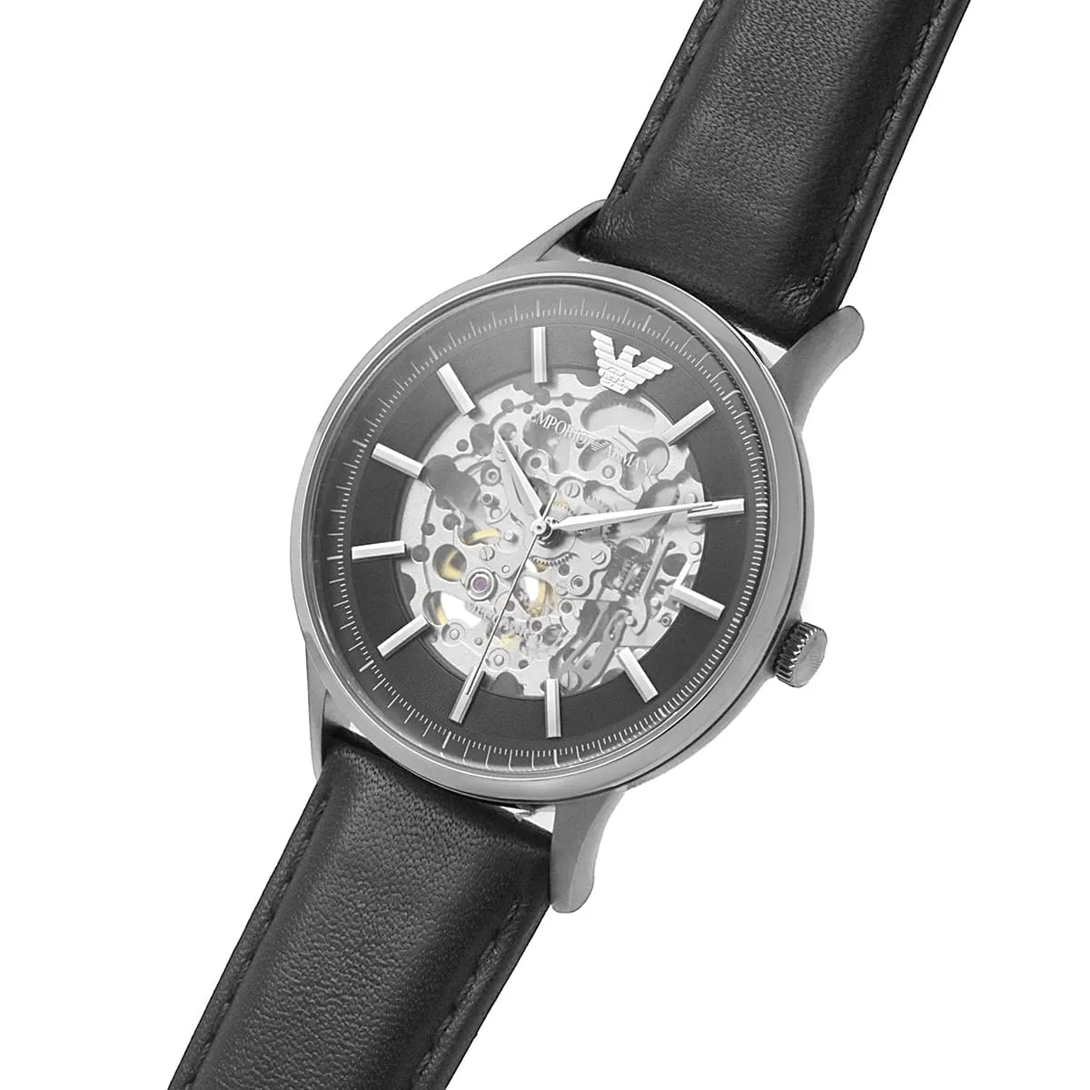 EMPORIO ARMANI SKELETON AUTOMATIC men's watch AR60038 (zi055a)