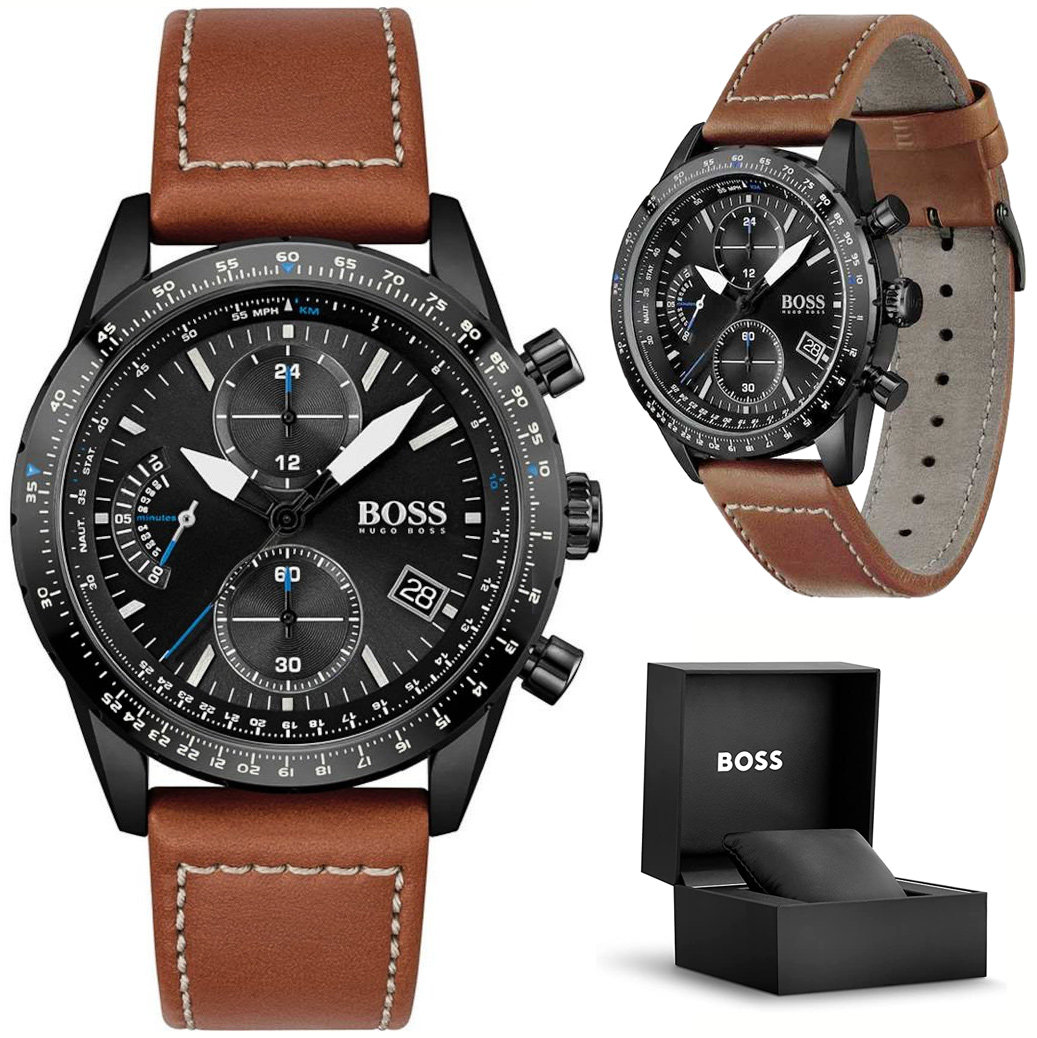 HUGO BOSS MEN'S WATCH 1513851 BRANDFIELD zh053a