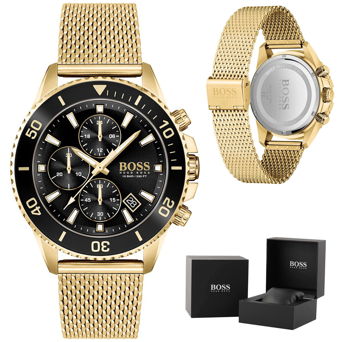 HUGO BOSS MEN'S WATCH 1513906 - ADMIRAL (zh035a)