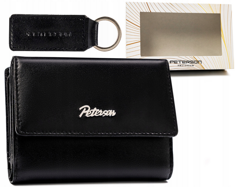 Leather gift set PETERSON PTN SET-D-66-KCS-253