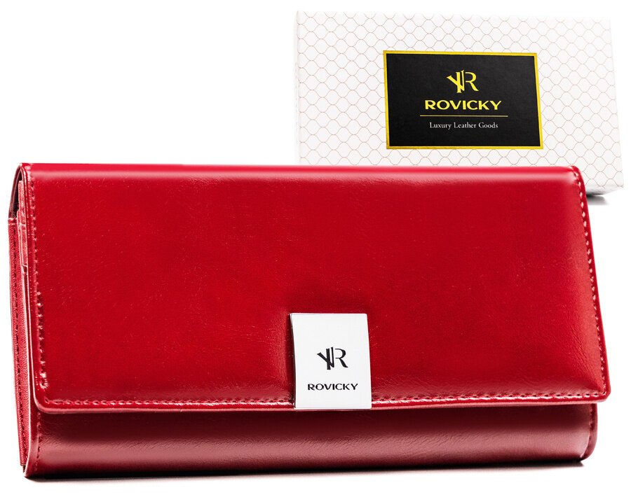 Leather & leatherette wallet ROVICKY RPX-24A-4