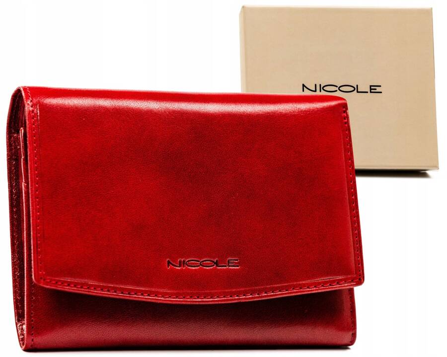 Leather wallet NICOLE F14377A