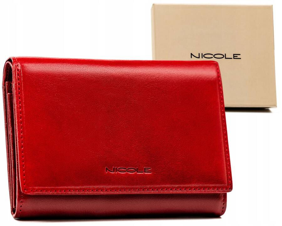 Leather wallet NICOLE F9661