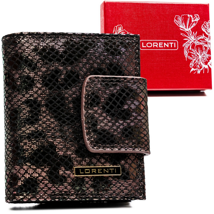 Leather wallet RFID LORENTI 42329-MER