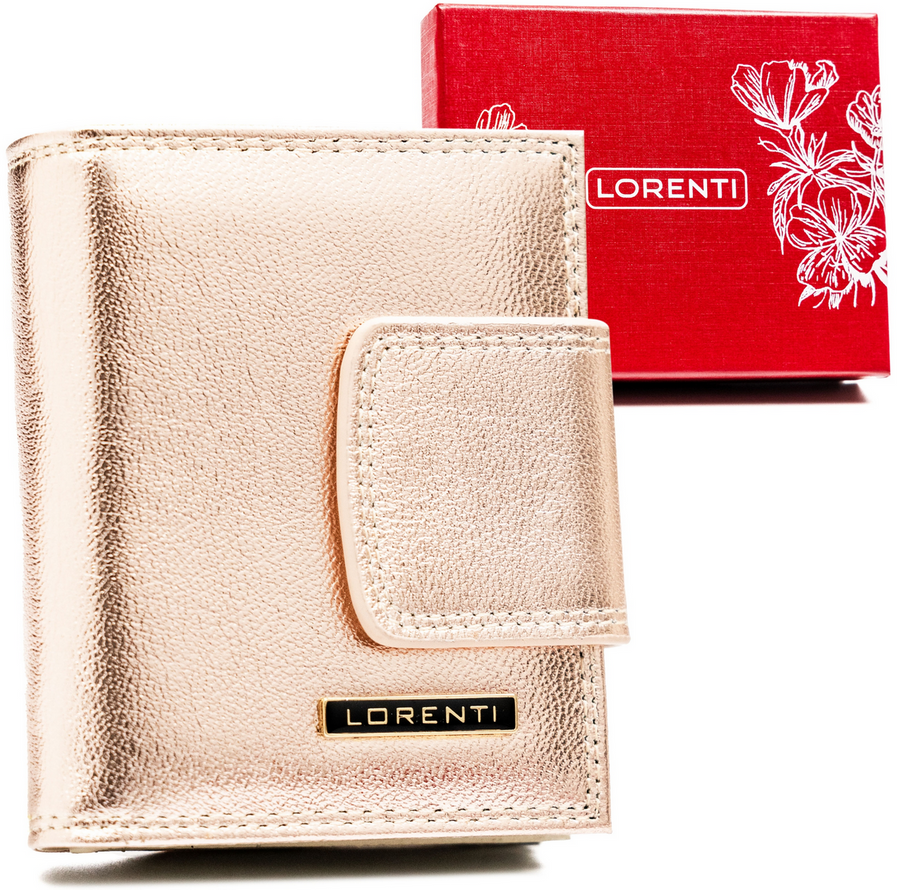 Leather wallet RFID LORENTI 42329-MST