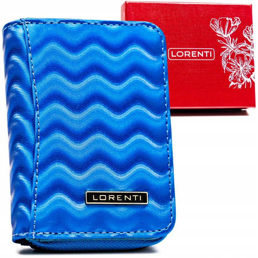 Leather wallet RFID LORENTI 5157-WAV