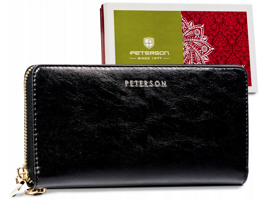 Leather women wallet PETERSON PTN PL-781