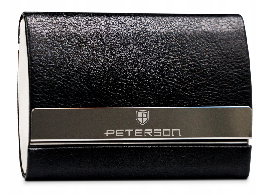 Leatherette card case PETERSON PTN M6106