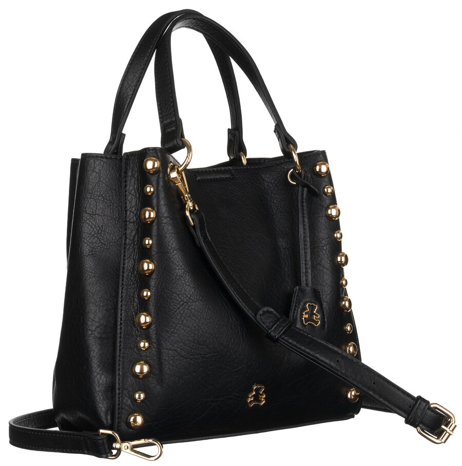 Leatherette handbag LULUCASTAGNETTE REAGAN
