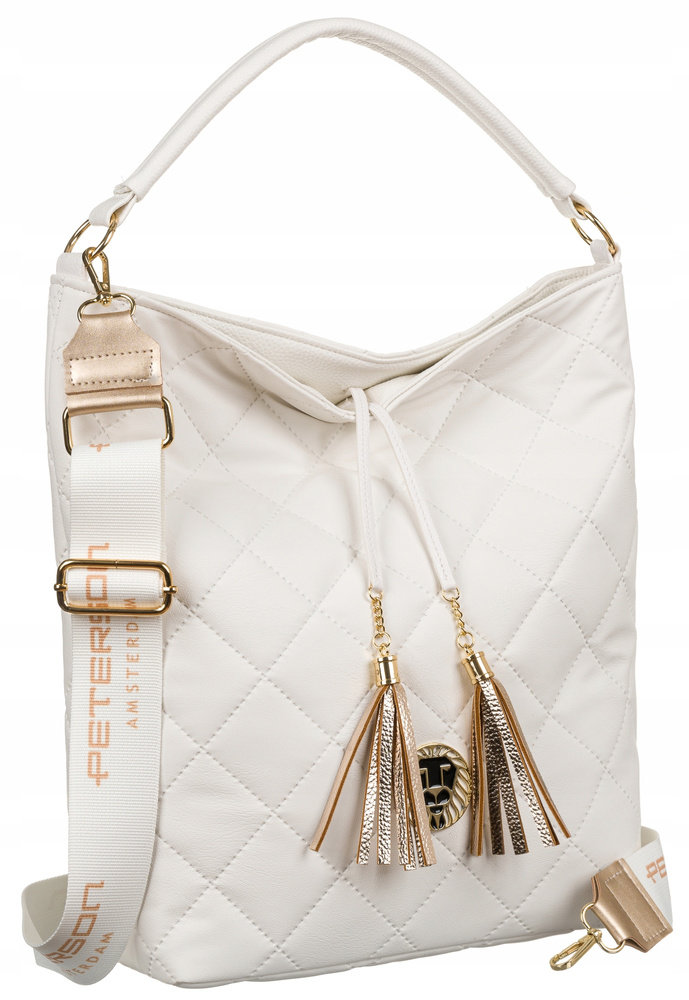 Leatherette handbag PETERSON PTN 17001