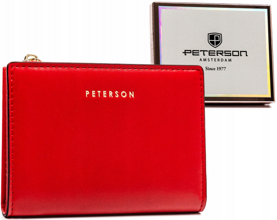 Leatherette wallet RFID PETERSON PTN 003-JI