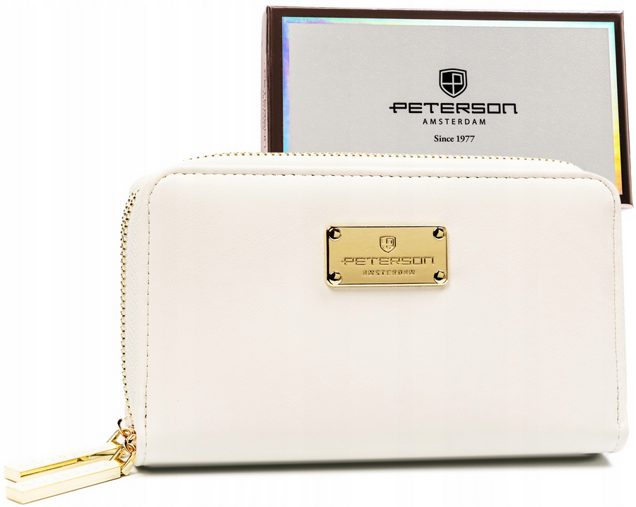 Leatherette wallet RFID PETERSON PTN 007-F8
