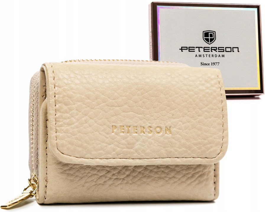 Leatherette wallet RFID PETERSON PTN 011-HB