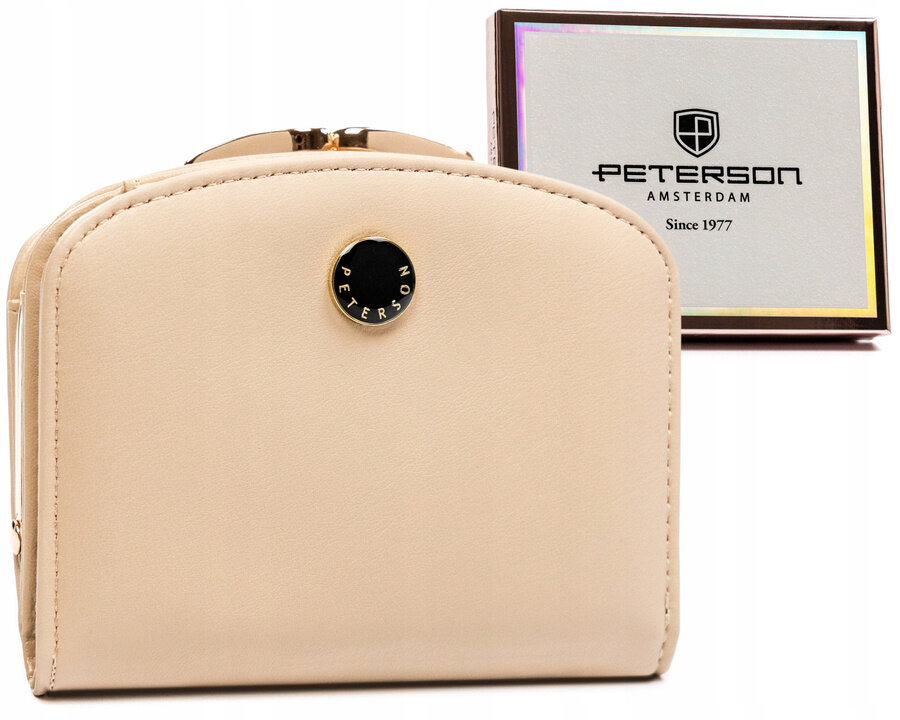 Leatherette wallet RFID PETERSON PTN 1830-F8