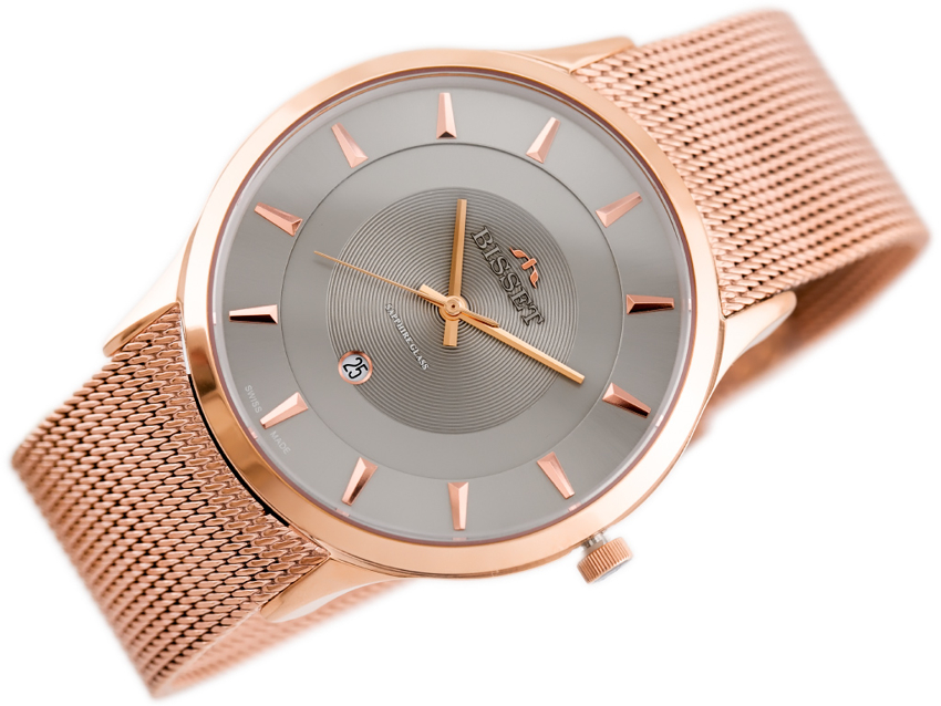 MEN'S WATCH BISSET BSDE47 (zb051e) rose gold/gray