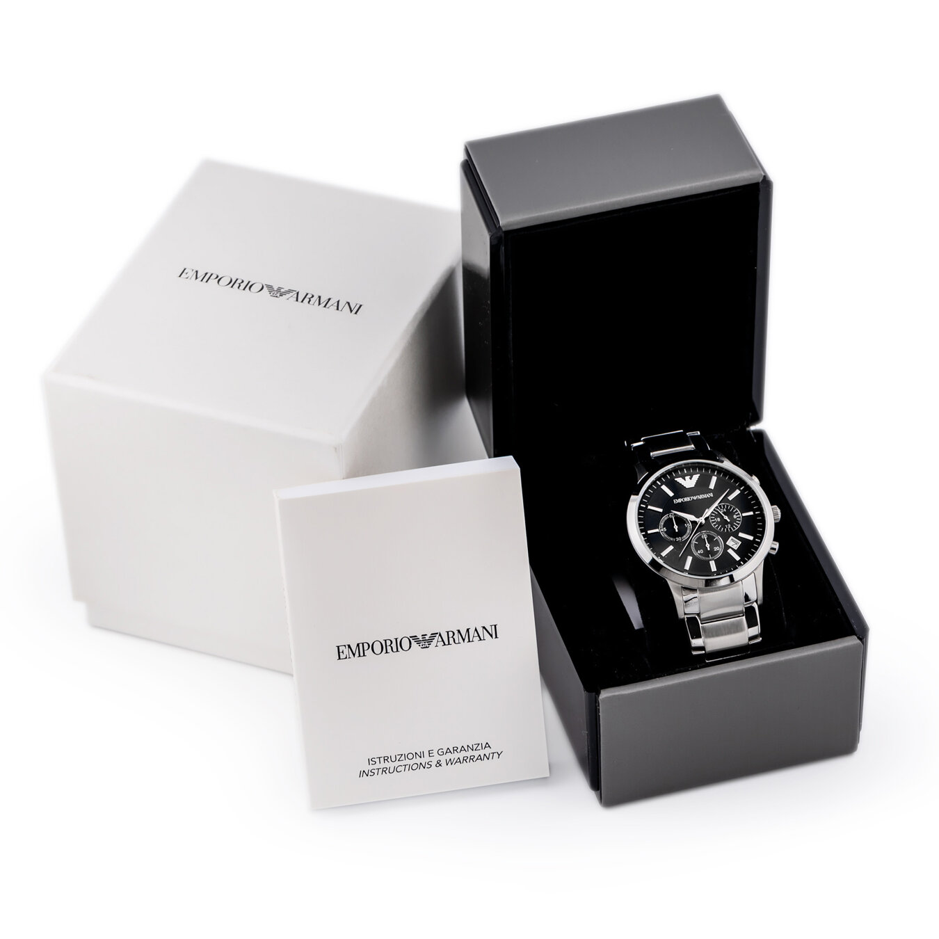 MEN'S WATCH EMPORIO ARMANI AR2434 - RENATO + BOX