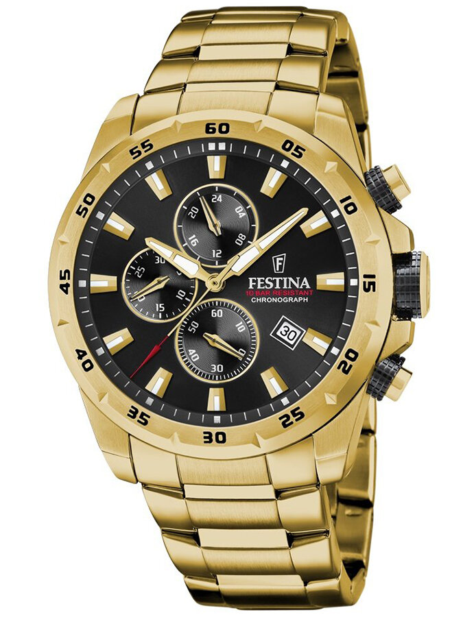 MEN'S WATCH FESTINA CHRONO SPORT 20541/4 + BOX