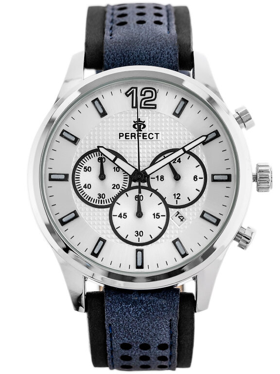 MEN'S WATCH PERFECT CH01L - CHRONOGRAPH (zp354b) + BOX