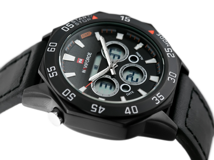 NAVIFORCE LANCER MEN'S WATCH -DUAL TIME (zn008a)