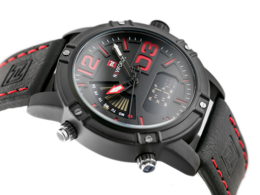 NAVIFORCE MEN'S WATCH - CYCLONE (zn036b) + BOX