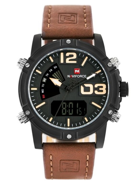 NAVIFORCE MEN'S WATCH - CYCLONE (zn036e) + BOX