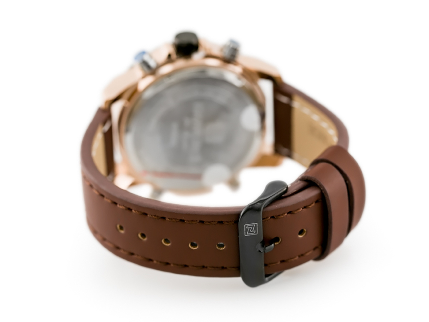 NAVIFORCE MEN'S WATCH - NF9097 (zn043e) - brown/rosegold