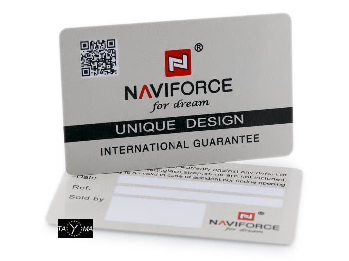 NAVIFORCE MEN'S WATCH - NF9114 (zn046a) - black/silver