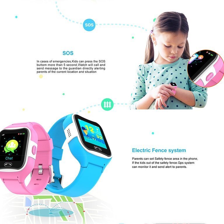 PACIFIC 08-1 KIDS SMARTWATCH - blue (sy002c)