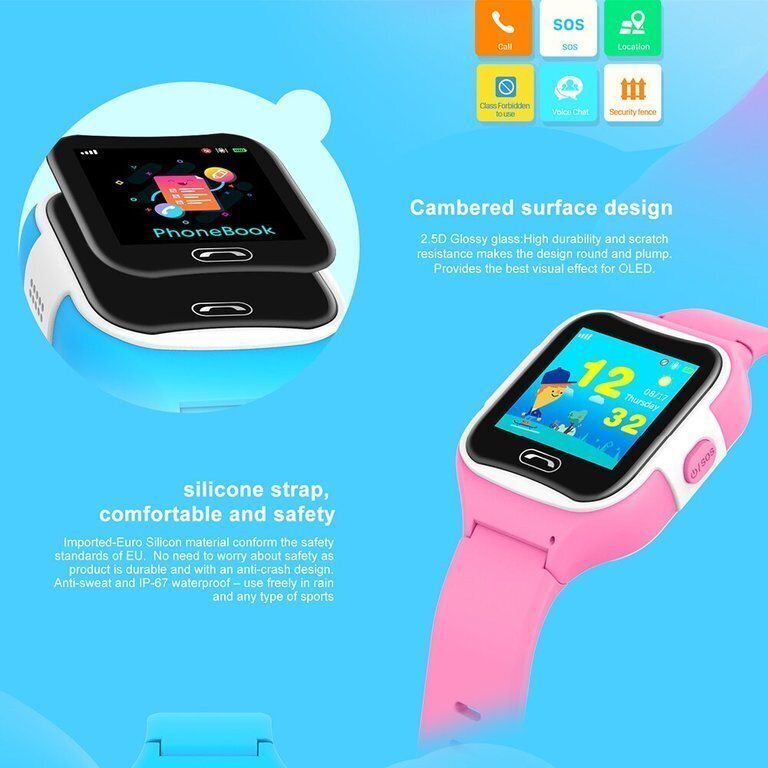 PACIFIC 08-1 KIDS SMARTWATCH - blue (sy002c)